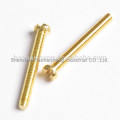 Customized brass slotted head thread forming screws